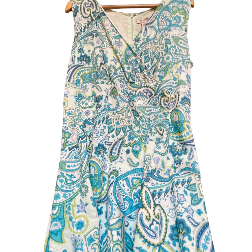 Paraphrase Sleeveless Dress, Size 14